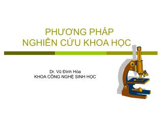 ph ng ph p nghi n c u khoa h c