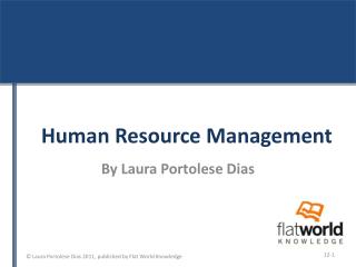 Human Resource Management