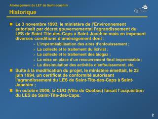 historique