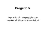 Impianto di Lampeggio con merker di sistema e contatori - slide 1