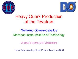 Heavy Quark Production at the Tevatron