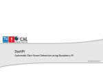 DartPi Automatic Dart Score Detection using Raspberry Pi - slide 1