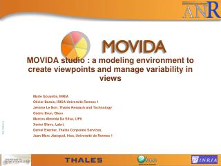 MOVIDA studio : a modeling environment to create viewpoints and manage variability in views