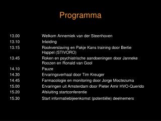 programma