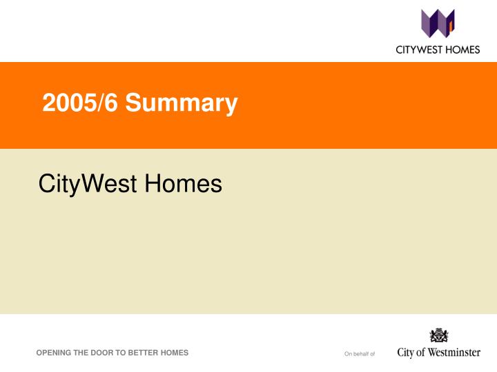 citywest homes