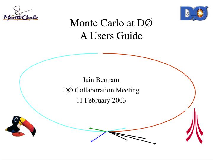 monte carlo at d a users guide