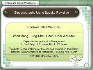 Steganography Using Sudoku Revisited