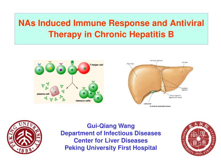 nas induced immune response and antiviral therapy in chronic hepatitis b