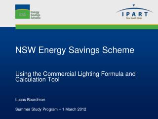 NSW Energy Savings Scheme