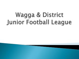 Wagga &amp; District Junior Football League