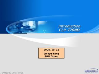 Introduction CLP-770ND