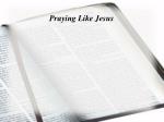 Praying Like Jesus - slide 1