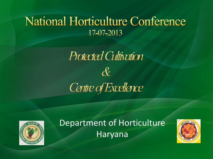 national horticulture conference 17 07 2013