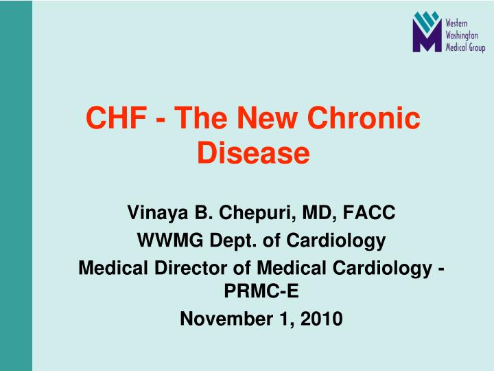 chf the new chronic disease