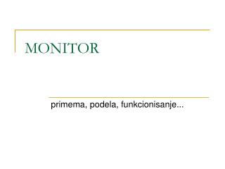 monitor
