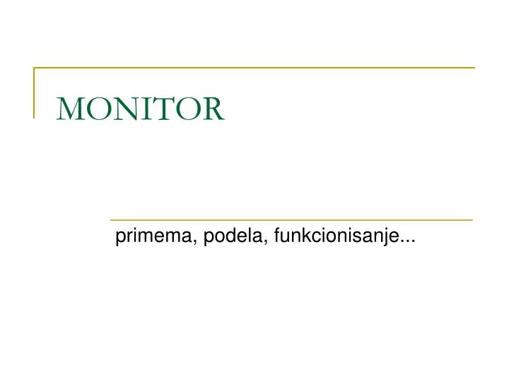 monitor