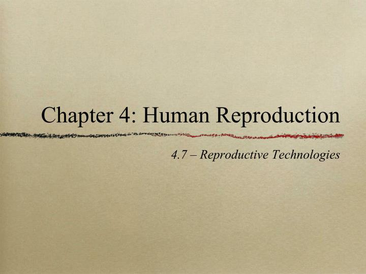 chapter 4 human reproduction