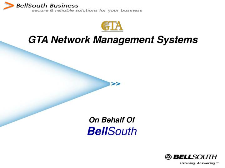 gta network management systems