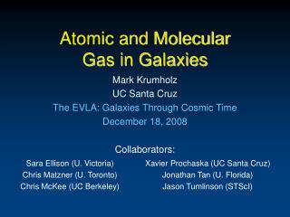 Atomic and Molecular Gas in Galaxies