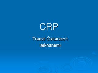 CRP