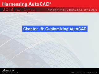 Chapter 18: Customizing AutoCAD