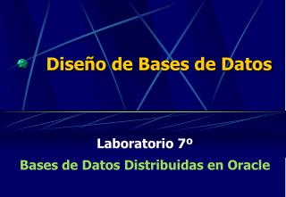 dise o de bases de datos