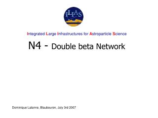 N4 - Double beta Network