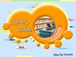Ching Yun University Library: Services, Hours, and Floor Allocation Overview - slide 1