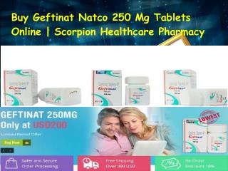 Buy Geftinat Natco 250mg Tablets Online