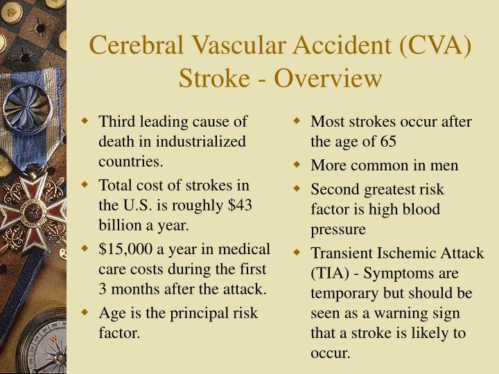 cerebral vascular accident cva stroke overview