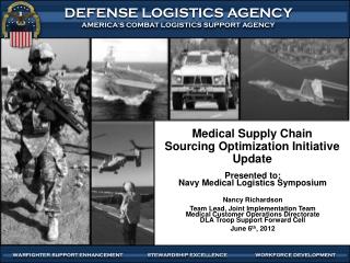 Medical Supply Chain Sourcing Optimization Initiative Update