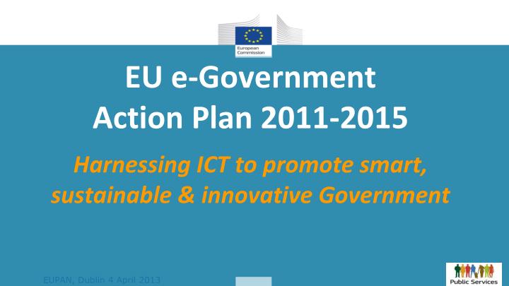 eu e government action plan 2011 2015