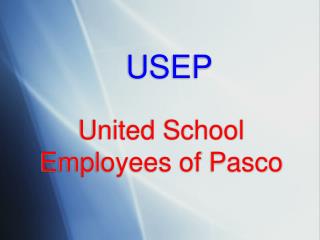 United School Employees of Pasco