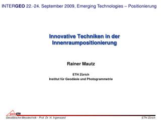 innovative techniken in der innenraumpositionierung