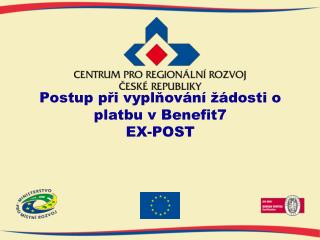 postup p i vypl ov n dosti o platbu v benefit7 ex post