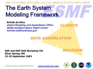 The Earth System Modeling Framework