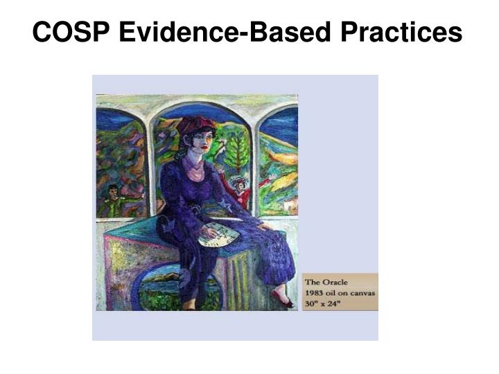 cosp evidence based practices