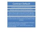 Handling Contractor Default in Construction Projects - slide 1