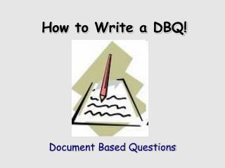 how to write a dbq