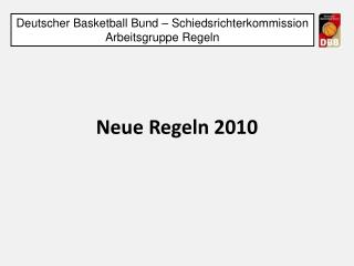 neue regeln 2010