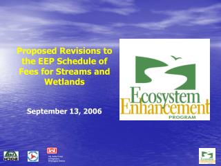 Proposed Revisions to the EEP Schedule of Fees for Streams and Wetlands September 13, 2006
