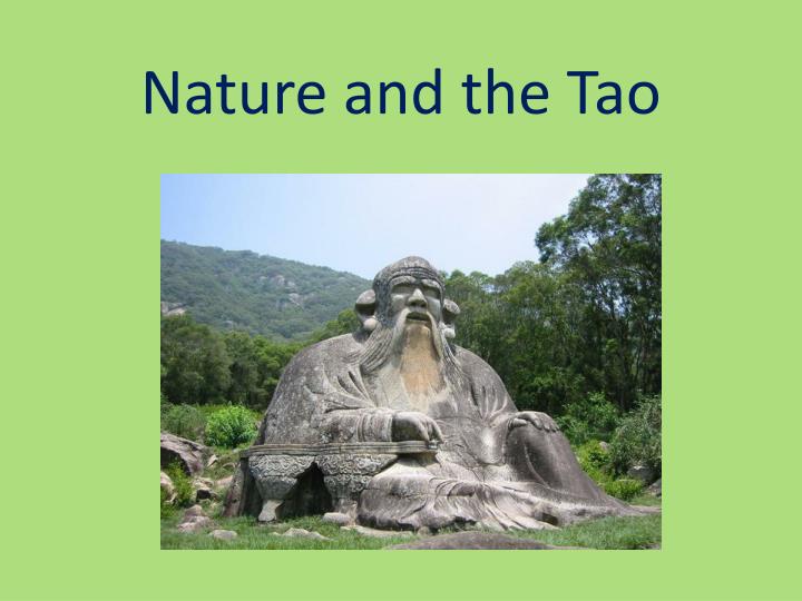 nature and the tao