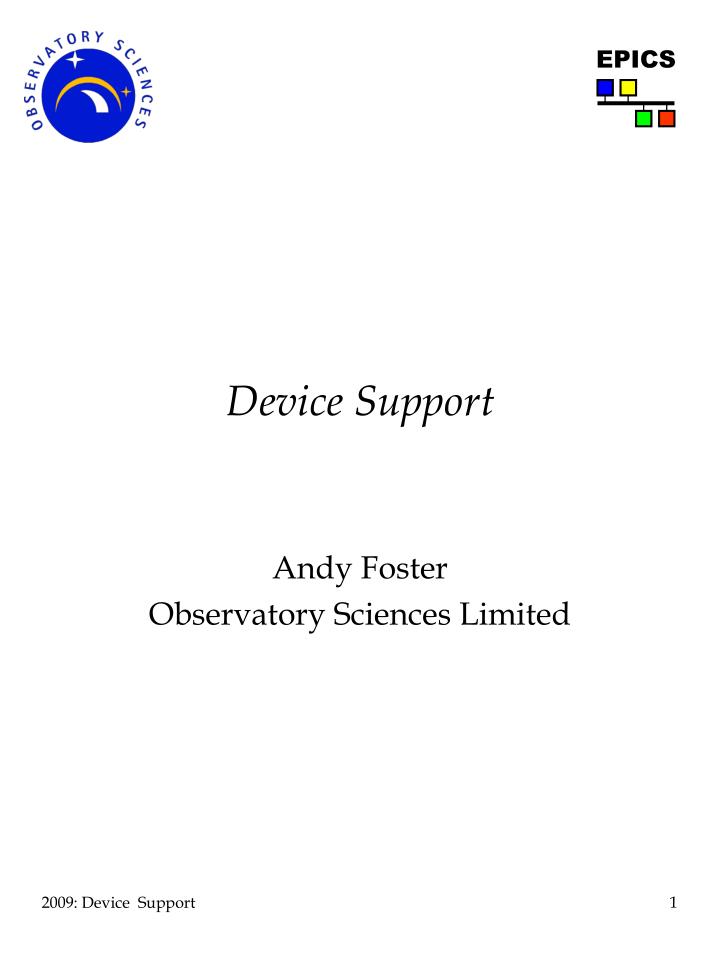 device support