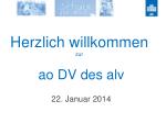 Herzlich willkommen zur - slide 1