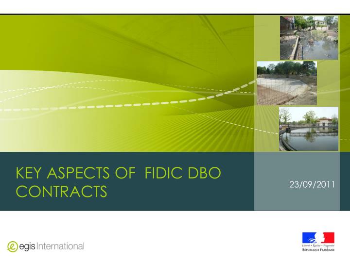 key aspects of fidic dbo contracts