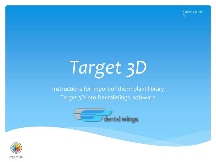 target 3d