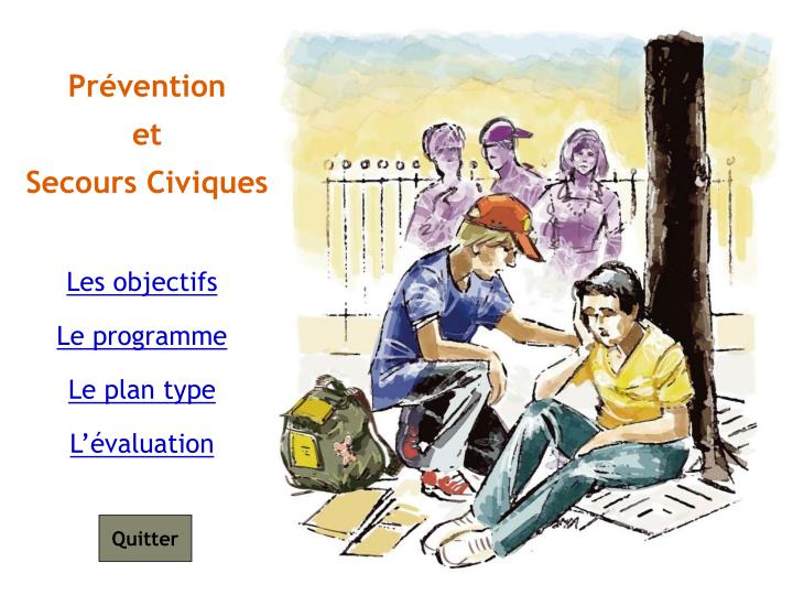 pr vention et secours civiques