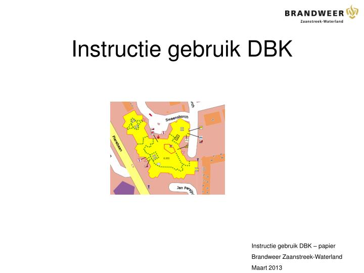 instructie gebruik dbk