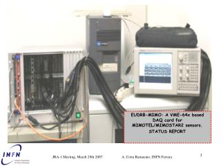 EUDRB-MIMO: A VME-64x based DAQ card for MIMOTEL/MIMOSTAR2 sensors. STATUS REPORT