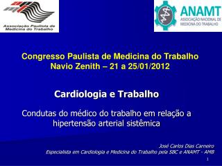 cardiologia e trabalho condutas do m dico do trabalho em rela o a hipertens o arterial sist mica